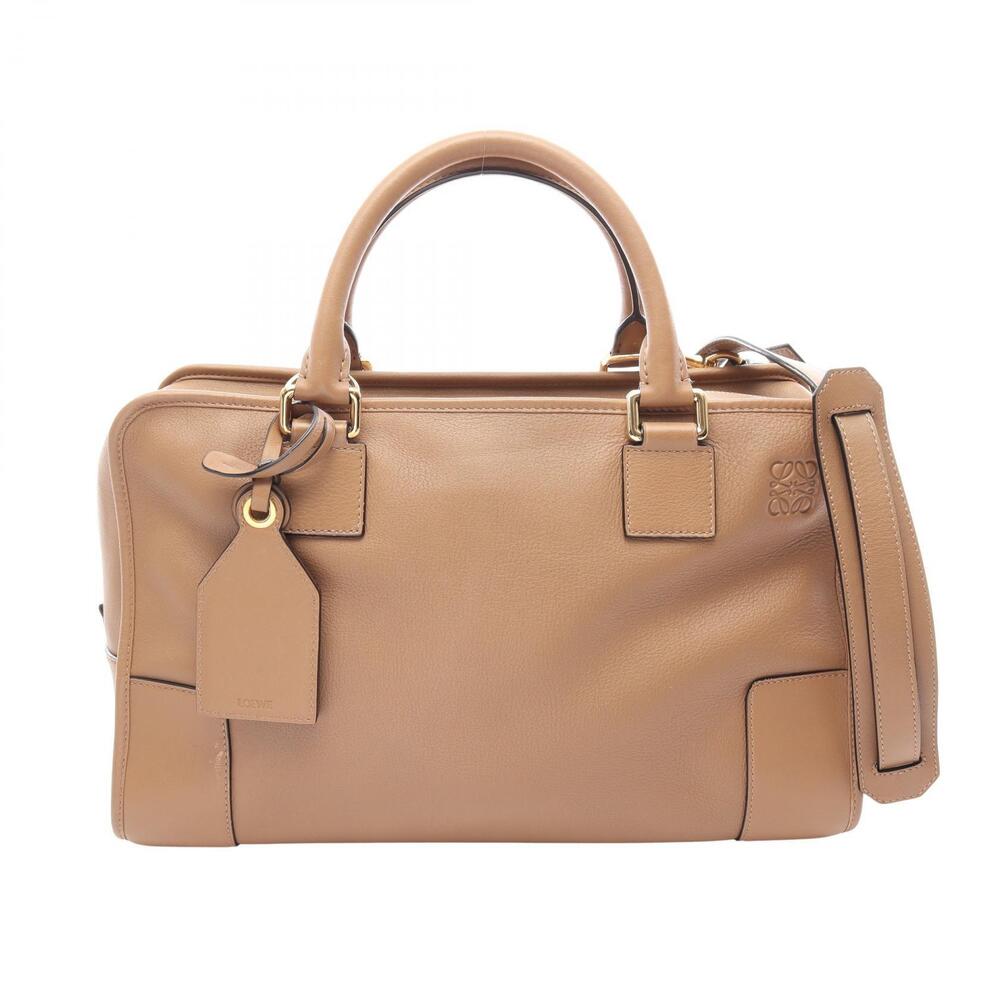 Loewe Amazona Top Handle Bag Leather Brown
